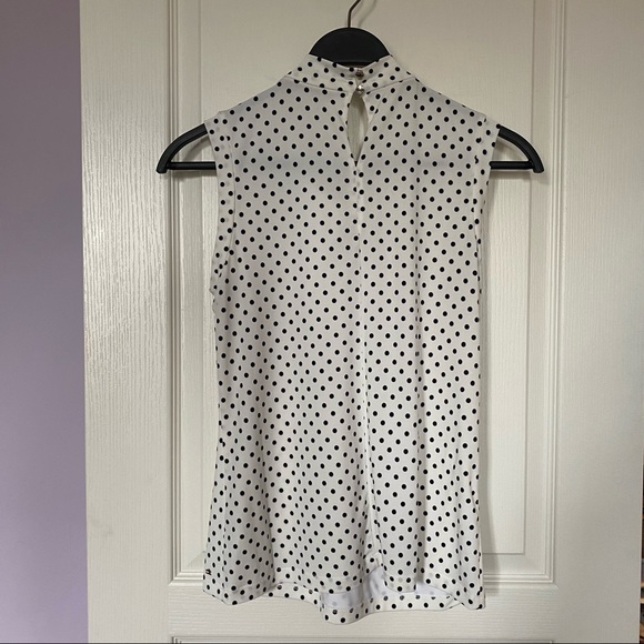 Tommy Hilfiger dot-print sleeveless top - Picture 2 of 3